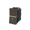Push-button bell symbol Anthracite - Zenit BS
