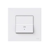Switch 1-way Double Pole 2-pole switch White - Zenit BS