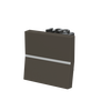 Switch 1-way Off switch 1-pole Anthracite - Zenit BS