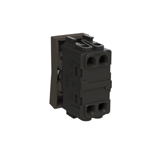 Switch 1-way Off switch 1-pole Anthracite - Zenit BS
