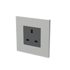 Socket outlet BS Silver - Zenit BS