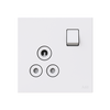 Socket outlet Round 5A White - Zenit BS
