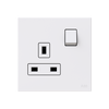 Socket outlet BS White - Zenit BS
