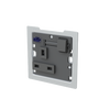 Socket outlet BS Anthracite Polished - Zenit BS