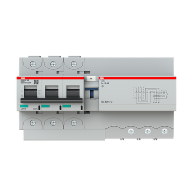 Residual Current Circuit Breaker with Overcurrent Protection DS800P - 3P - 300 mA - 125 A - D - Type A S
