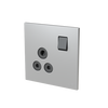 Socket outlet Round 5A Silver - Zenit BS