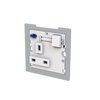 Socket outlet BS White - Zenit BS