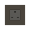 Socket outlet BS Anthracite - Zenit BS