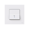 Push-button bell symbol White - Zenit BS