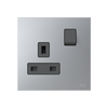 Socket outlet BS Silver - Zenit BS
