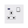 Socket outlet BS White - Zenit BS