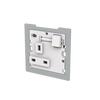 Socket outlet BS White - Zenit BS