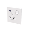 Socket outlet BS White - Zenit BS