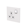 Socket outlet BS White - Zenit BS