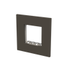 Frame 1-gang Anthracite - Zenit BS
