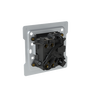 Fuse connection unit 13 A, 250 V Anthracite Polished - Zenit BS