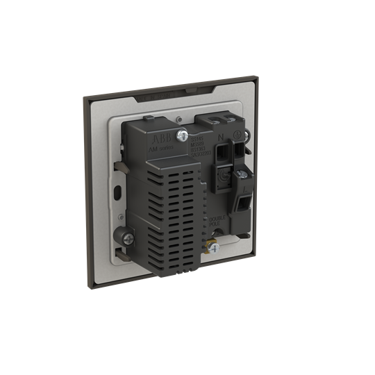 Socket outlet BS with USB Anthracite - Zenit BS – Image 2 of 3