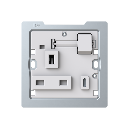 Socket outlet BS with USB White - Zenit BS