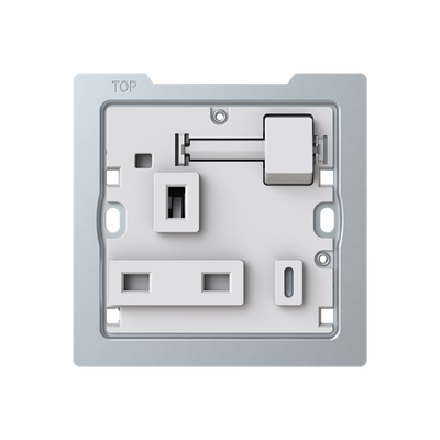 Socket outlet BS with USB White - Zenit BS