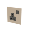 Socket outlet Universal Champagne - Zenit BS