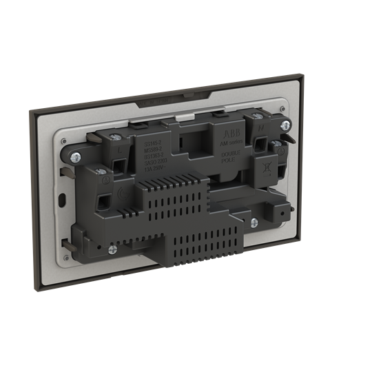 Socket outlet BS with USB Anthracite - Zenit BS