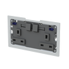 Socket outlet BS Anthracite Polished - Zenit BS