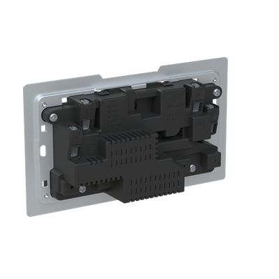 Socket outlet BS with USB Anthracite Polished - Zenit BS
