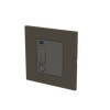 Fuse connection unit 13 A, 250 V Anthracite - Zenit BS