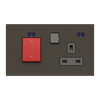 Cooker control unit Anthracite - Zenit BS