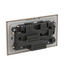 Socket outlet BS with USB Champagne - Zenit BS
