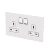 Socket outlet BS White - Zenit BS