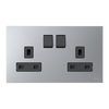 Socket outlet BS Silver - Zenit BS