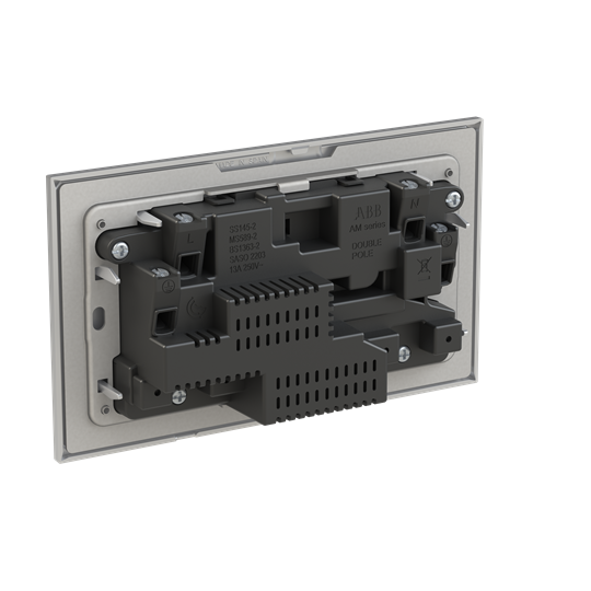 Socket outlet BS with USB Silver - Zenit BS