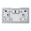 Socket outlet BS White - Zenit BS