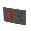 Cooker control unit Anthracite - Zenit BS