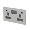 Socket outlet BS Silver - Zenit BS
