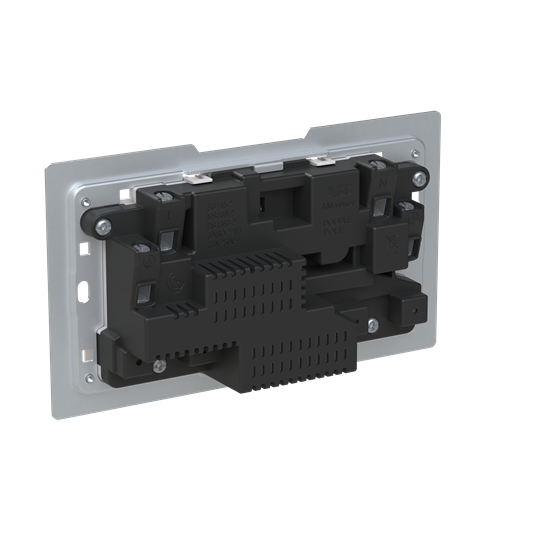 Socket outlet BS with USB White - Zenit BS – Image 2 of 3