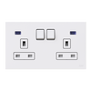 Socket outlet BS White - Zenit BS