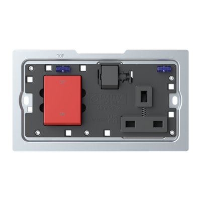 Cooker control unit Anthracite Polished - Zenit BS