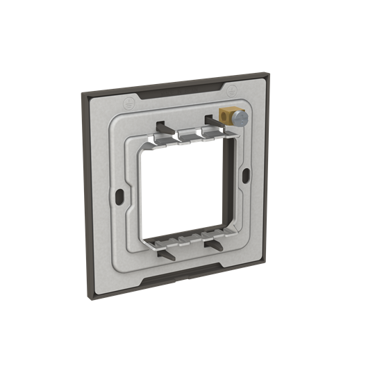 Frame 1-gang Anthracite - Zenit BS – Image 2 of 3