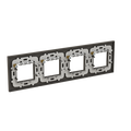 Frame 4-gang Anthracite - Zenit BS