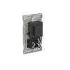 Socket outlet Shaver Anthracite Polished - Zenit BS