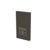 Socket outlet Shaver Anthracite - Zenit BS