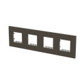 Frame 4-gang Anthracite - Zenit BS