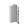 Wall-mounting cabinet, Field width: 2, Rows: 9, 1400 mm x 550 mm x 225 mm, Grounded (Class I), IP55