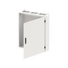 Wall-mounting cabinet, Field width: 3, Rows: 6, 950 mm x 800 mm x 225 mm, Grounded (Class I), IP55