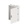 Wall-mounting cabinet, Field width: 3, Rows: 7, 1100 mm x 800 mm x 225 mm, Grounded (Class I), IP55
