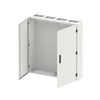 Wall-mounting cabinet, Field width: 4, Rows: 7, 1100 mm x 1050 mm x 225 mm, Grounded (Class I), IP55