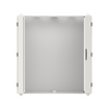 Wall-mounting cabinet, Field width: 4, Rows: 7, 1100 mm x 1050 mm x 225 mm, Grounded (Class I), IP55