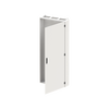 Floor-standing cabinet, Field width: 3, Rows: 12, 1850 mm x 800 mm x 225 mm, Grounded (Class I), IP55